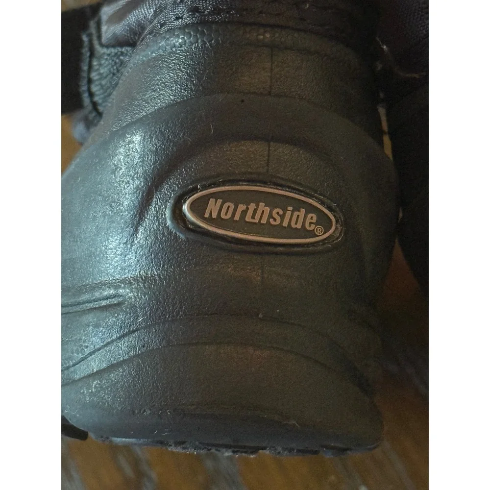 Northside Frosty Snow Boots Kids Size 13 Black Thermolite Insulated Waterproof